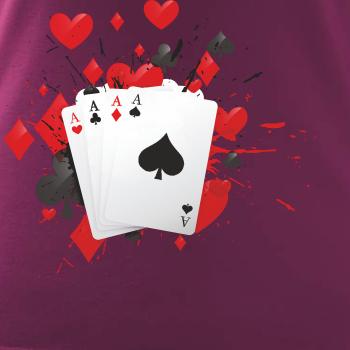 Poker karty splash