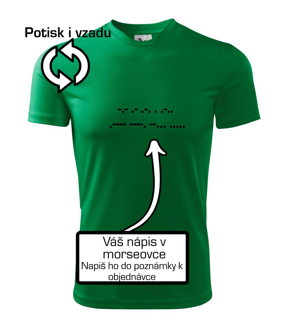 Morzeovka - váš nápis Morzeovka - váš nápis