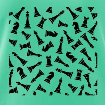 Šachové figúrky vo štvorci