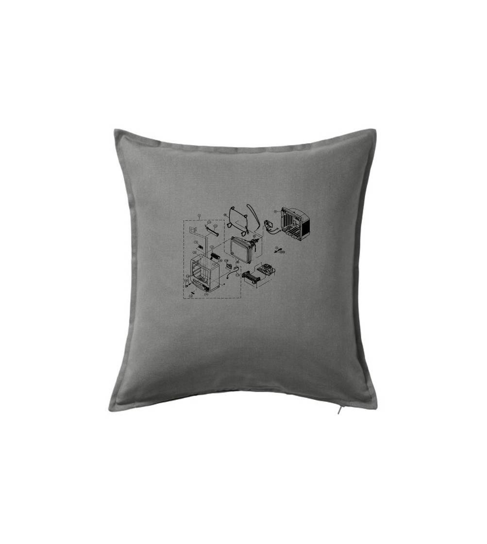 Nákres starý CRT televízor Nákres starý CRT televízor