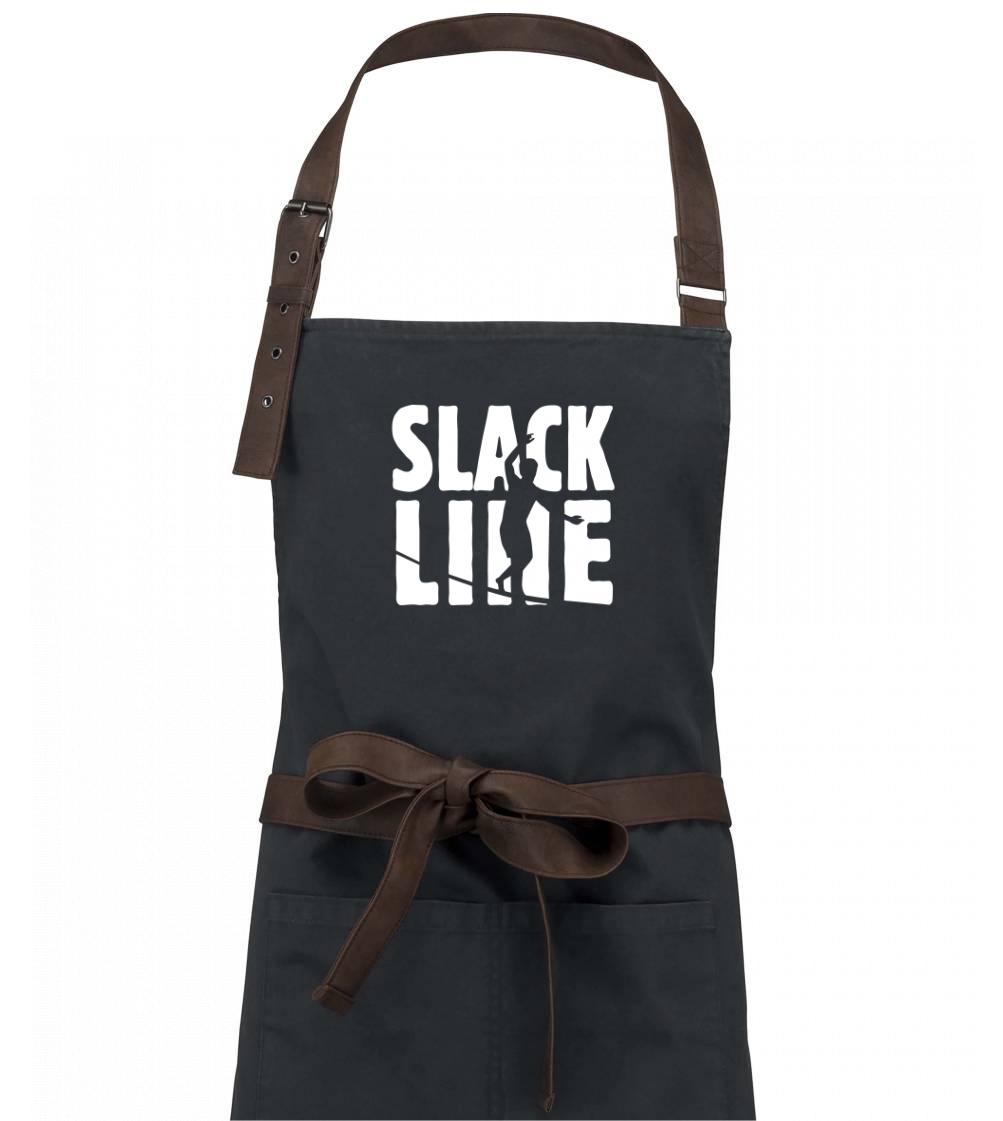 Ostatné športy - Slackline nápis - Zástera Vintage