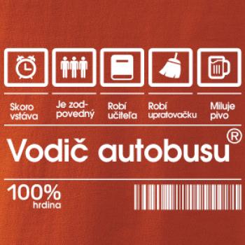 Čiarový kód - Vodič autobusu / Vodička autobusu