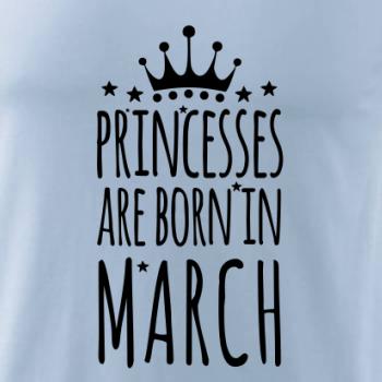 Princesses are born in March