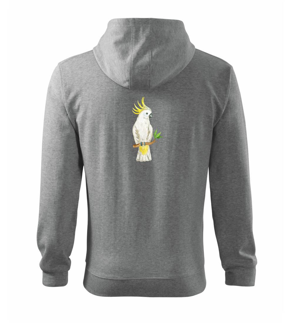 Papagáj Kakadu kreslený Papagáj Kakadu kreslený