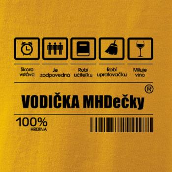 Čiarový kód - Vodič MHDečky / Vodička MHDečky