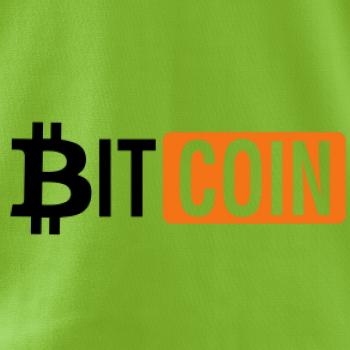 Bitcoin nápis Bitcoin nápis