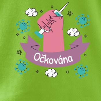 Očkovaná- ruka a striekačka