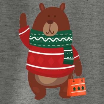 Medveď s darčekom Medveď s darčekom