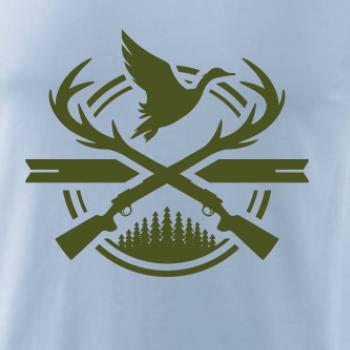 Lovec a kačice - zelený