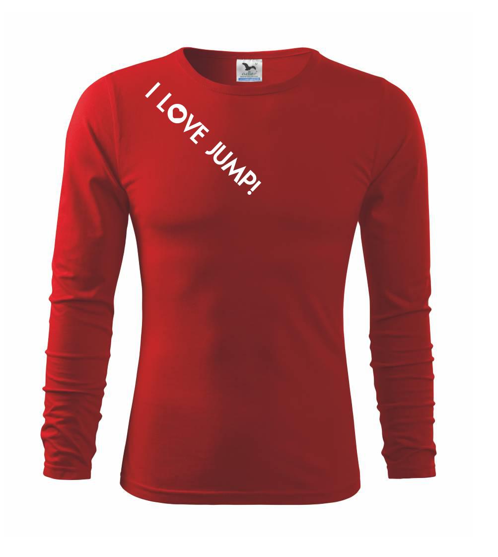 Tričká na jump - I love Jump! - Tričko detské Long Sleeve