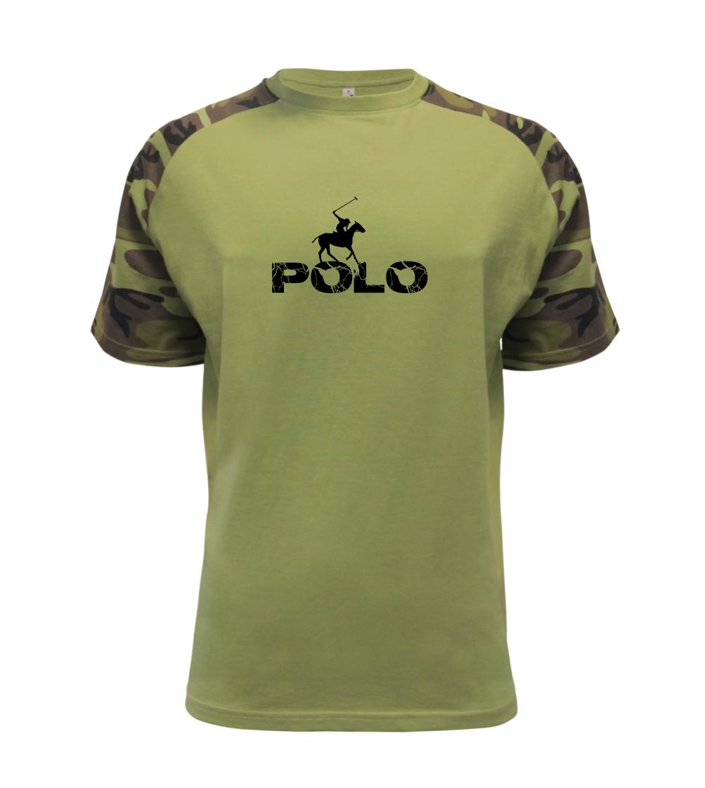 Tričká na polo - Polo blesk - Raglan Military
