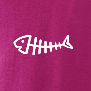 Rybie kostra kreslená