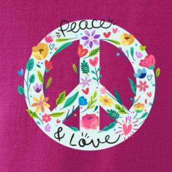 Peace and love symbol Peace and love symbol