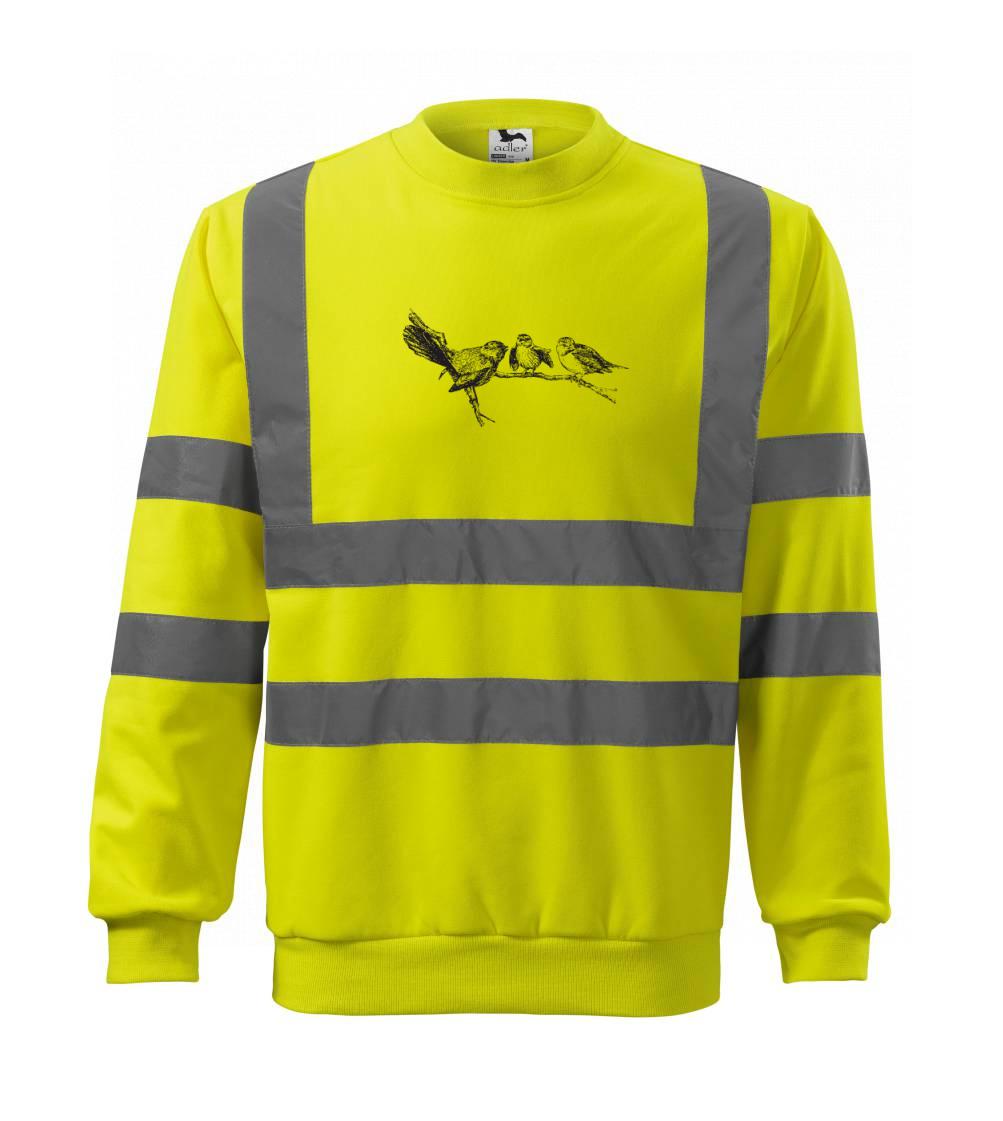 Vtáčiky na vetve maľované Vtáčiky na vetve maľované