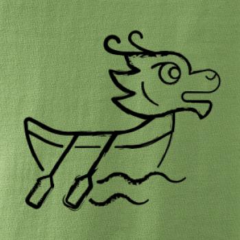 Dračia loď sprejovaná