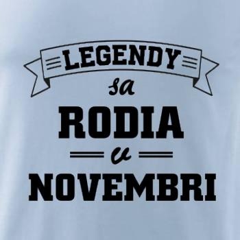 Legendy sa rodia v novembri