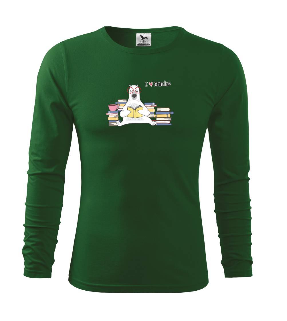 I love reading medveď I love reading medveď