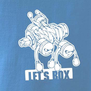 Lets Box nápis Lets Box nápis