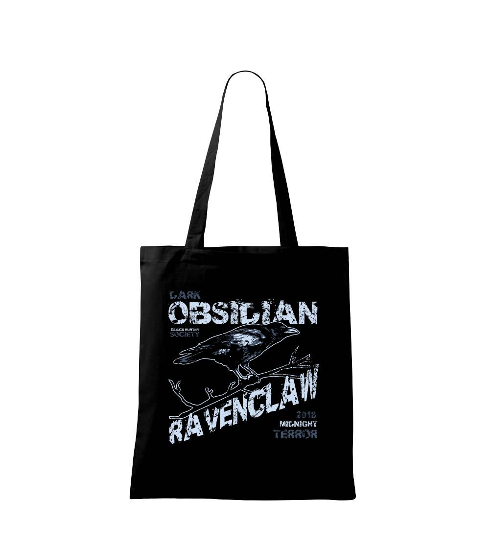 Tričká so zvieratami - Crow raven - Taška bavlnená