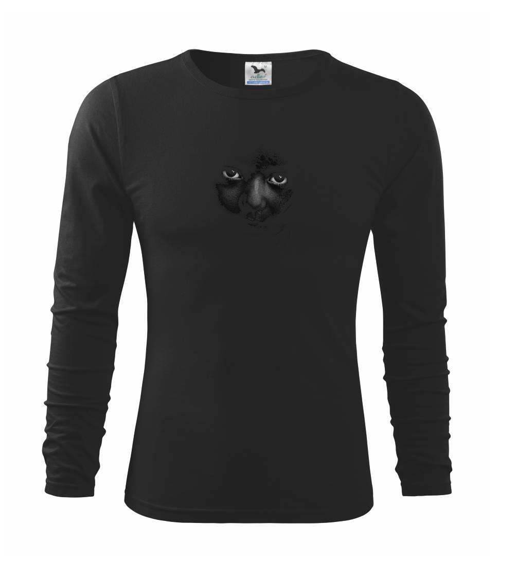 Trička pre cestovateľov - Indické dievčatko - Tričko s dlhým rukávom FIT-T long sleeve