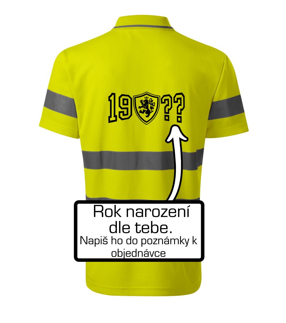 Tričká k narodeninám - Narodeninový motív - znak - HV Runway 2V9 - Reflexné polokošeľa