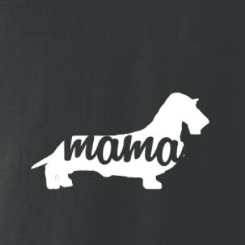 Jazvečík dlhosrstý mama obrys SK