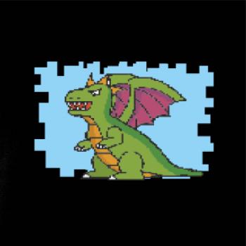 Gamer - stará hra - drak