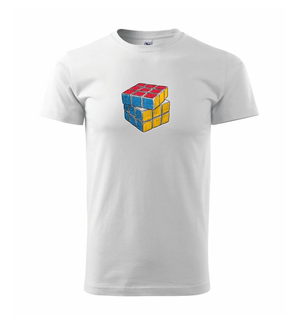 Rubikova kocka kreslená Rubikova kocka kreslená