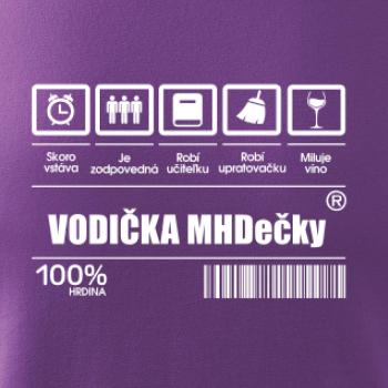 Čiarový kód - Vodič MHDečky / Vodička MHDečky