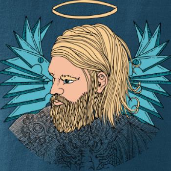 Anjel maľovaný - muž (Pecka design)