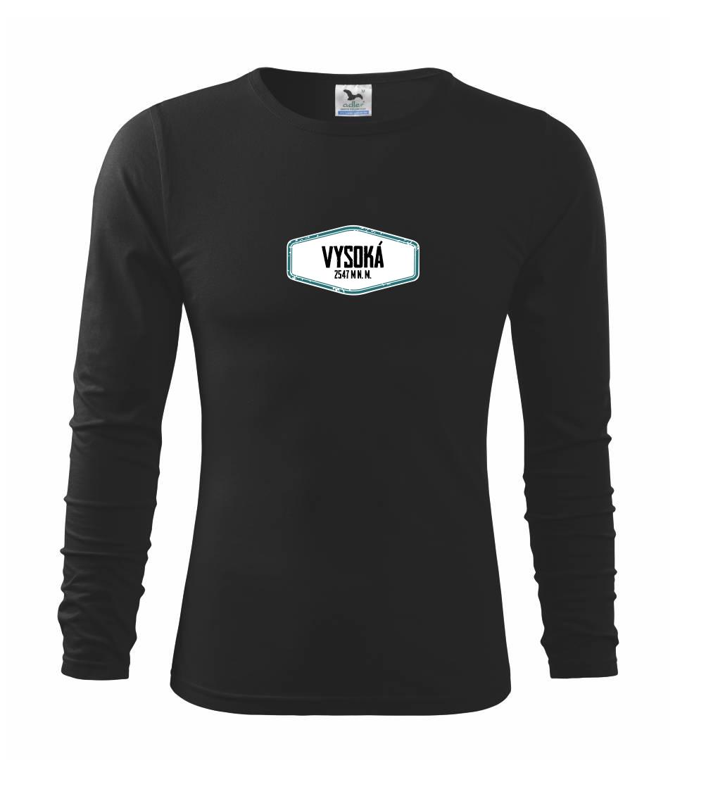 Ostatné mestá / miesta - Vrchol Vysoká - Tričko detské Long Sleeve
