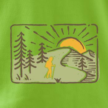 Nordic walking v prírode