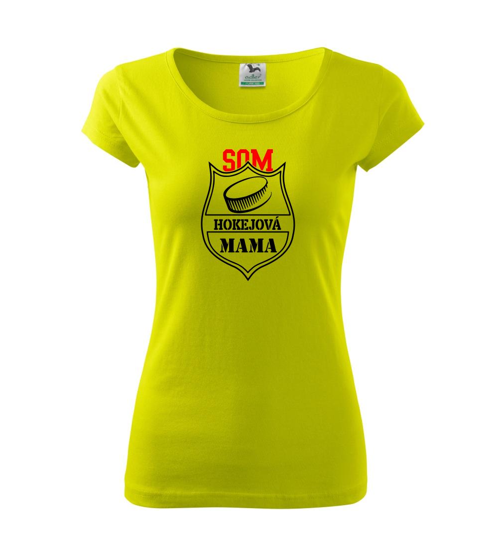 Som hokejová mama puk Som hokejová mama puk