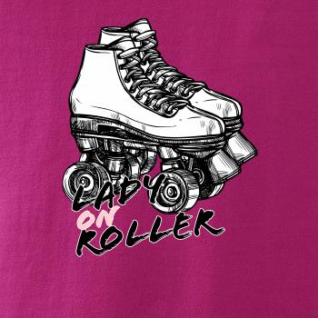 Lady on roller