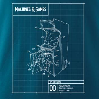 Nákres herný automat otvorený Nákres herný automat otvorený