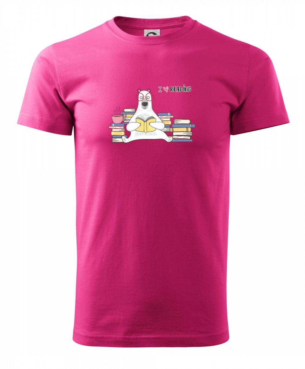 I love reading medveď I love reading medveď