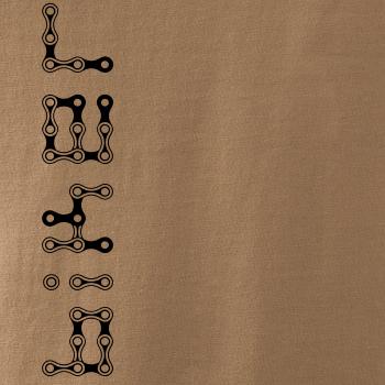 Biker nápis na výšku reťaz