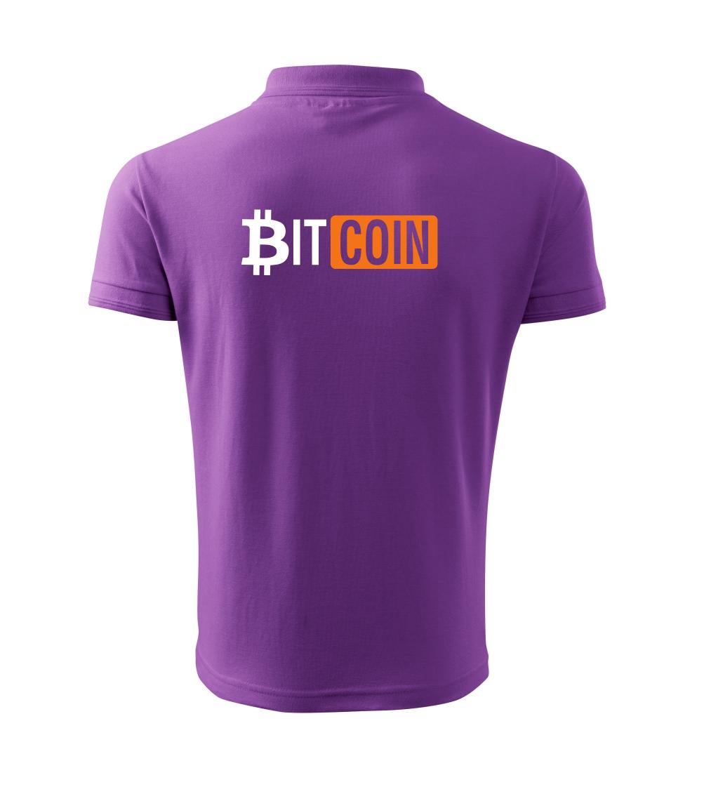 Bitcoin nápis Bitcoin nápis