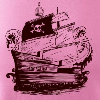 Pirátská loď maľovaná