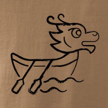 Dračia loď sprejovaná