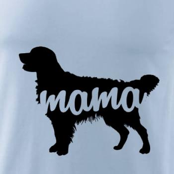 Zlatý retriever mama obrys