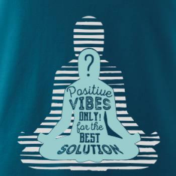 Joga - think positive sivá