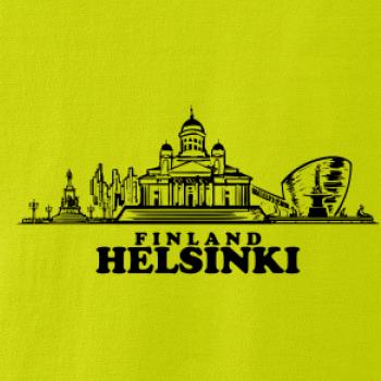 Helsinki - mesto s nápisom