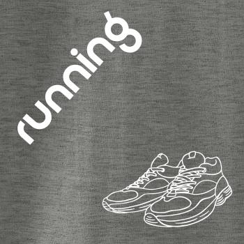 Running nápis šikmo Running nápis šikmo