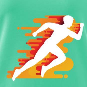 Běhání -  oranžový muž