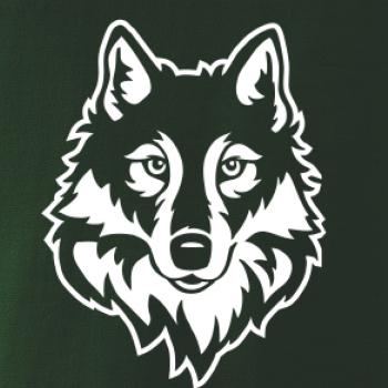 Hlava vlka čiernobiela (Hana-creative) Hlava vlka čiernobiela (Hana-creative)