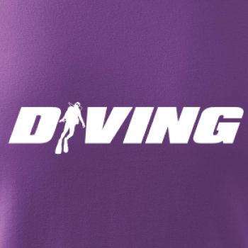 Diving nápis potápač