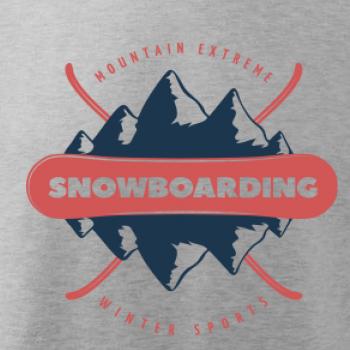 Snowboarding hory extreme