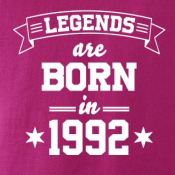 Legends are born in 1992