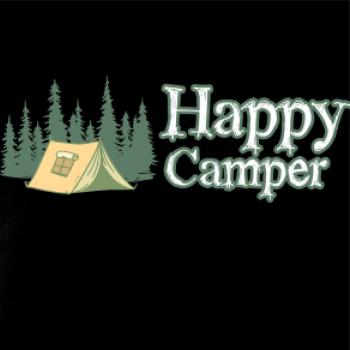 Happy camper - stan v lese